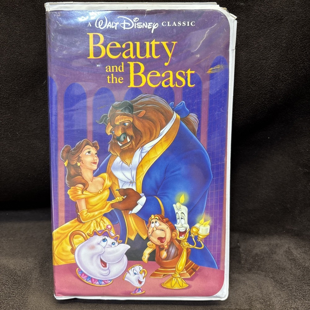Beauty and the Beast (VHS Tape, 1992) WALT DISNEY Black Diamond